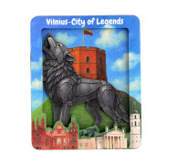 Vilnius City of Legends Magnet